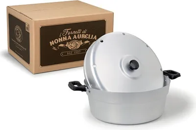 Zdjęcie produktu dla Pentole Agnelli FAMR8626, Aluminium, Czarny, Aluminium, Czarny, Aluminium