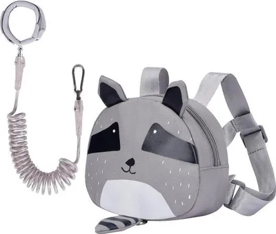 Produktbild von Kindertragetasche mit Sicherheitsgurten, kleine Rucksacktas mit Sicherheitsgurt für Kinder, tragbarer Rucksack für Jungen und Mädchen