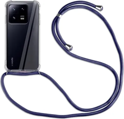 Produktbild von Handykette für Xiaomi 13 Pro Handyhülle mit Band Hülle mit Kordel Handy Tasche Blau