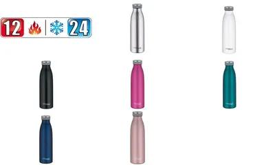 Produktbild von THERMOS Isolier-Trinkflasche TC Bottle, 0,5 Liter, grau