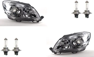 Immagine prodotto di St.Johns, compatibile con Skoda Fabia 54 04/10-12/14 con set H7/H7 sinistra destra.