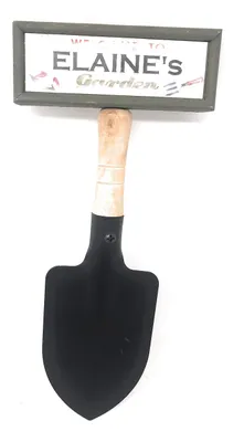 Garten-Aufhängeschild mit personalisiertem Namen, 22,2 cm