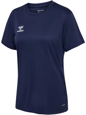 Produktbild von Hummel HML ESSENTIAL T-Shirt mit kurzen Ärmeln, Damen, Marineblau, Größe M