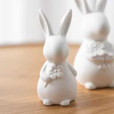 Produktbild von Osterdekoration Hase Alicia - weiß