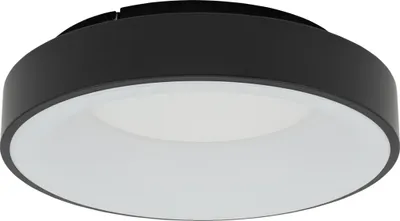 Zdjęcie produktu dla Plafon LED okrągły NIKKI LED czarno-biały 32W Neutralna biel 2700lm metal wym:9x38x38cm IP20 Nowodvorski Lighting