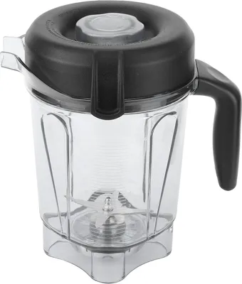 Obrázok produktu pre Priehľadný džbán na mixovanie potravín s vekom s nožom Náhradné príslušenstvo vhodné pre 64 uncí