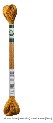 Image de DMC Fil à broder Mouline Satin 1008f -976, 6 fils, 8m