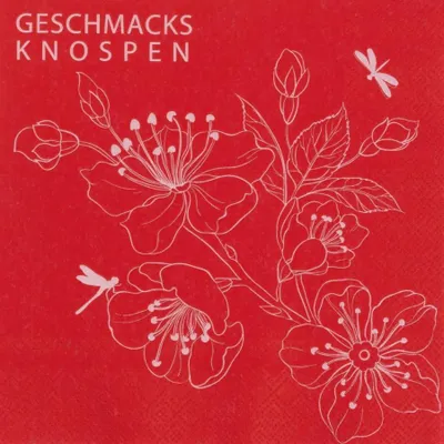 Produktbild von Servietten "Geschmacksknospen"