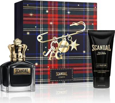 Productafbeelding van Jean Paul Gaultier Scandal Pour Homme Le Parfum EDP Intense 100 ml + Aftershave 75 ml (voor mannen)