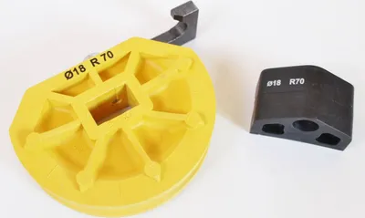 Produktbild von REMS Biegesegment & Gleitstück 18 mm 70 R Nr. 581450 für Curvo und Akku + Sinus