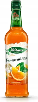 Zdjęcie produktu dla Herbapol Syrop o smaku pomarańczowym 420 ml