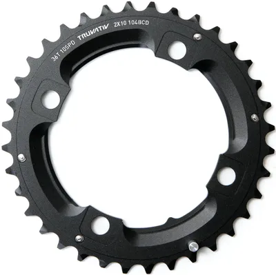 Immagine prodotto di Truvativ MTB 36 denti, 4 fori, BCD 104 mm, nera, per trasmissione a 10 velocità