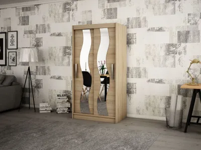Produktbild von MINIO Kleiderschränk 120 cm SEWILLA Sonoma Eiche