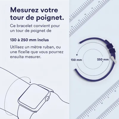 Image de Apple Rallonge pour bracelet Ocean pour Apple Watch | 44/45/46/49 mm - Taille XL - Jaune