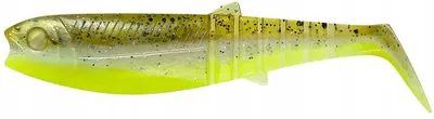 Produktbild von Savage Gear Cannibal Shad 12,5cm Purple Glitter Bomb Gummiköder