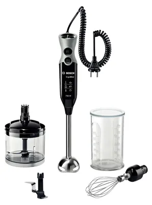 Produktbild von Bosch MSM67170 Mixer Pürierstab 750 W Schwarz  Silber