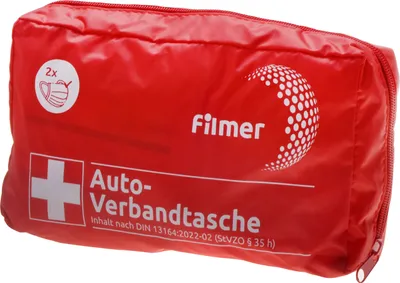 Produktbild von Filmer 17.994 Kfz / Auto Verbandtasche - DIN 13164 2022-02