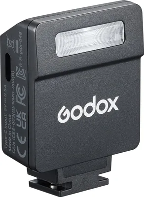 Zdjęcie produktu dla Godox iM22 Mini  Lampa błyskowa do aparatu Lampa błyskowa Speedlite 5 poziomów mocy Czas ładowania 3 s 440 błysków z pełną mocą z akumulatorem typu C