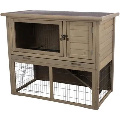 Image de TRIXIE Clapier extérieur pour petits animaux 116x97x63 cm Gris-vert