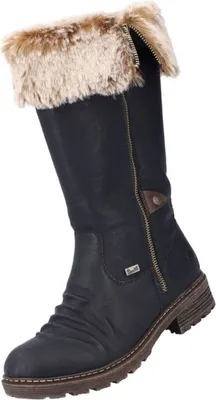 Produktbild von Rieker TEX Damen Stiefel gefüttert Schwarz