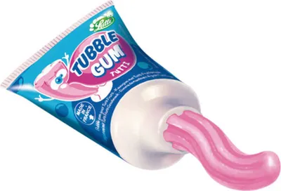 Produktbild von Bip Tubble Gum Tutti Frutti Kaugummi mit Geschmack von Früchten 35g