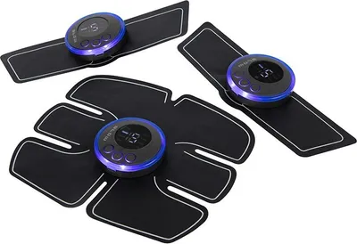 Obrázek produktu pro EMS elektrostimulační masážní přístroj pro břišní svaly, nohy, ruce a celé tělo