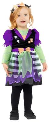 Produktbild von Monster Mädchen Frankie Kostüm Kindergröße: 104-116