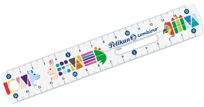 Image de Pelikan 811224 Pelikan Lineal combino, 150 mm, transparent