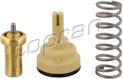 Produktbild von TOPRAN Thermostat Kühlmittel 110°C 95°C für VW GOLF VI (5K1) Golf V Schrägheck (1K1) Polo Schrägheck (6R1, 6C1) TOURAN (1T1, 1T2) TIGUAN (5N)