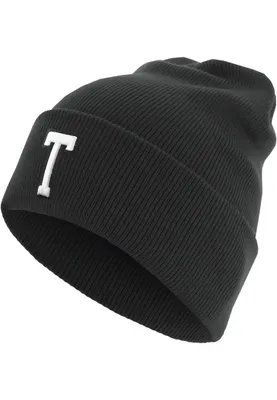 Produktbild von MSTRDS Beanie Letter Cuff Knit Beanie Black