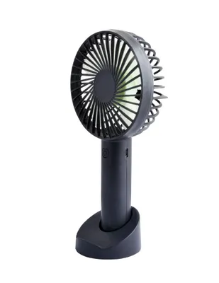 Image de Ventilateur de poche rechargeable par USB noir