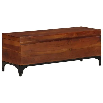 Produktbild von Aufbewahrungstruhe 110x35x41 cm Akazie Massivholz