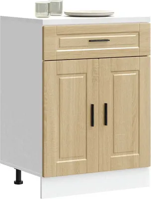 A product image of a kitchen cabinet.