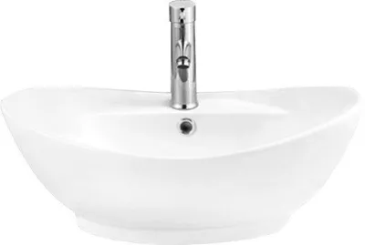 Produktbild von Mexen Kiara Aufsatzwaschbecken 59 x 40 cm, weiß - 21645900