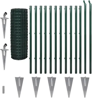 Produktbild von Maschendrahtzaun Komplettset 25x1,2m für den Garten