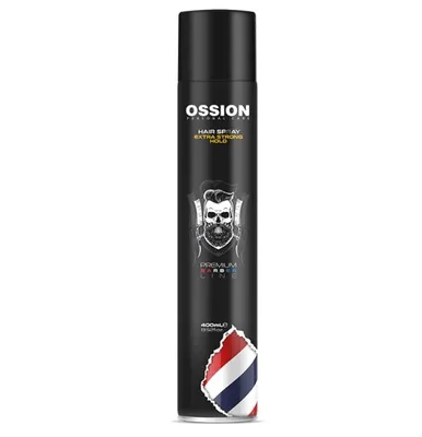 Zdjęcie produktu dla Morfose Ossion Premium Barber Lakier do włosów Extra Strong, 400ml