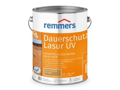 Obrázok produktu pre Remmers Dauerschutz-Lasur UV 5 L Eimer Eiche rustikal