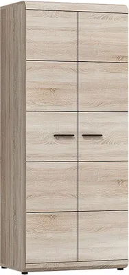Obrázok produktu pre Skriňa so šatníkovou tyčou 80 cm LUVERNE - dub sonoma