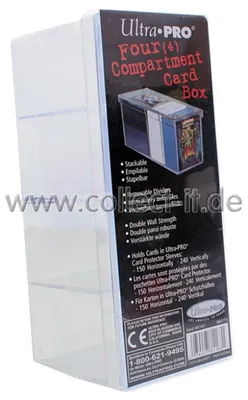 Obrázok produktu pre Štvorkomorový box na karty Ultra Pro