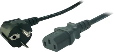 Obrázek produktu pro Napájecí kabel LogiLink - IEC 60320 C13 na CEE 7/7 (M)