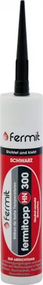 Produktbild von Fermit Fermitopp HN 300 Schwarz 310 ml Hochtemperatur Silikon neutralvernetzt