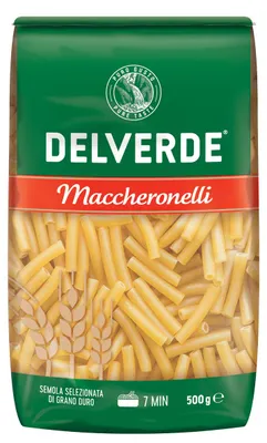 Zdjęcie produktu dla Delverde Maccheronelli mały makaron z semoliny z pszenicy durum 500g