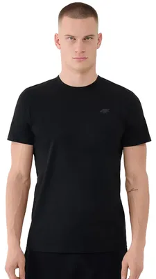 Produktbild von 4F - "4FWMM00TTSHM2256" T-Shirt für Herren PP1863 (S) (Schwarz)