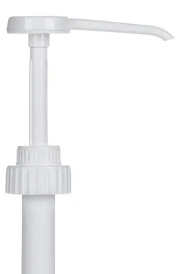 Dosierpumpe weiß für 5-l-Kanister DIN 45, 30 ml, lebensmittelecht