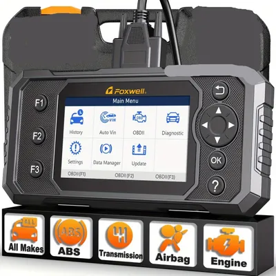 Productafbeelding van OBD2 Scanner - Diagnoseapparaat - Foutcodelezer - Autochecker - Diagnosetool - EPB Resetfunctie - Batterijtest