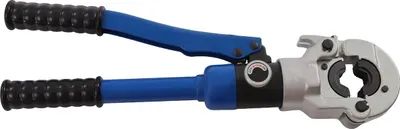 Productafbeelding van Hydraulische buisverbindingsmachine, maximale perskracht 98 kN, lichtgewicht ontwerp, blauw
