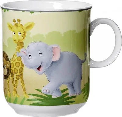 Produktbild von Ritzenhoff und Breker Kinderbecher Afrikatiere bunte Tiermotive 270ml
