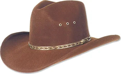 Produktbild von Westernhut Cowboy Biker Wollhut »KANSAS« Braun