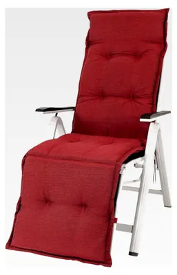 Produktbild von Relaxliege Naxos dunkelrot 174x50x6 cm Sitzpolster