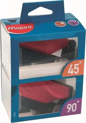 Zdjęcie produktu dla Zestaw narzędzi tnących MatCutter 45 / 90 GRad z 5 ostrzami w opakowaniu typu blister.